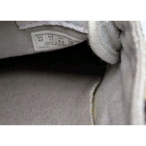 KEEN Elsa III Gore Womens Size 11 Off White Canvas Slip On Sneakers - Picture 10 of 10